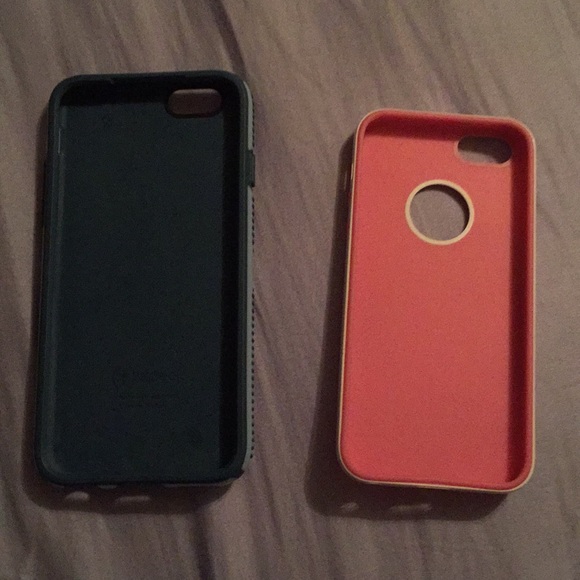 Iphone cases, blue is 6-6’s and pink is 5-5’s - Picture 2 of 3